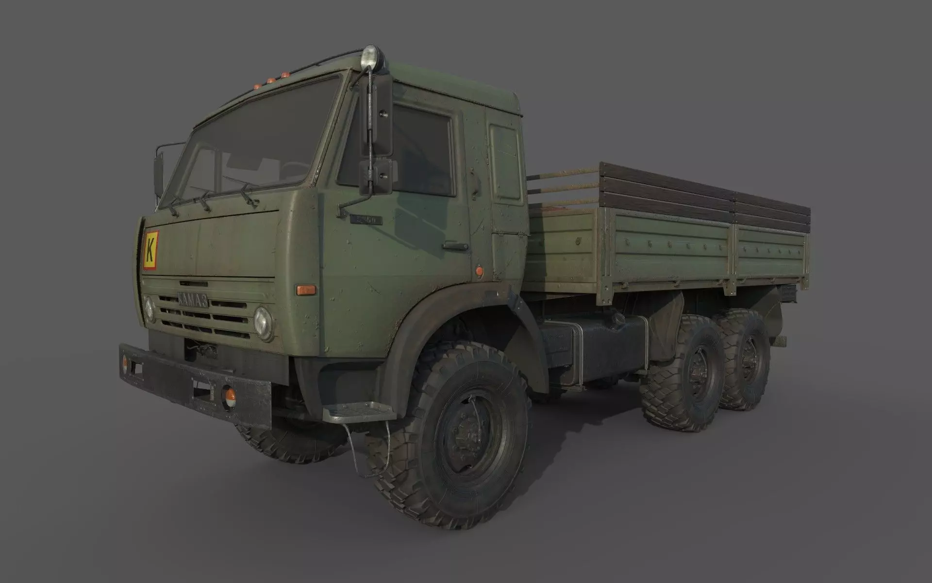 kamaz 5350 3D model