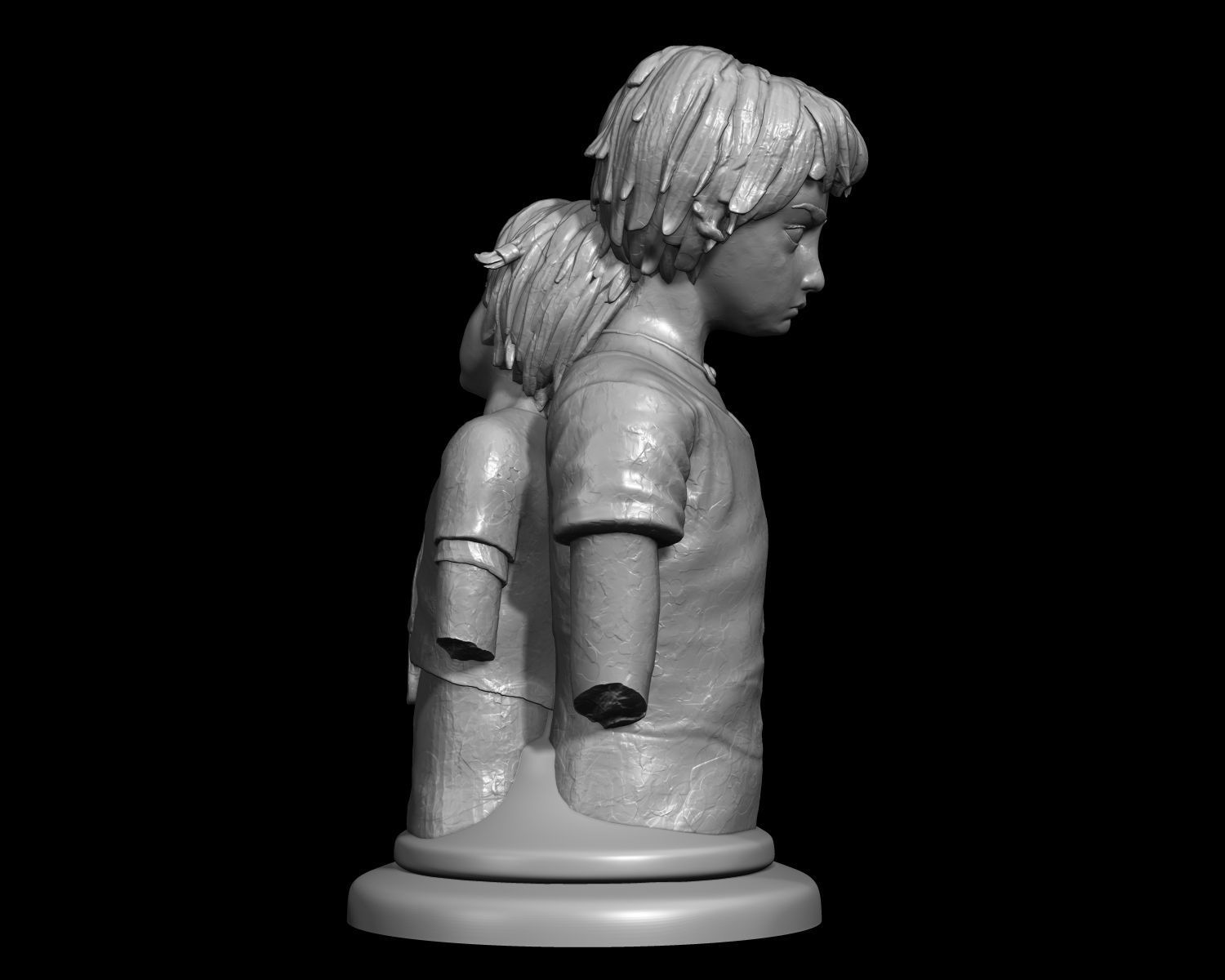 Arcane Vi and Powder Sculpture 3D print model_13