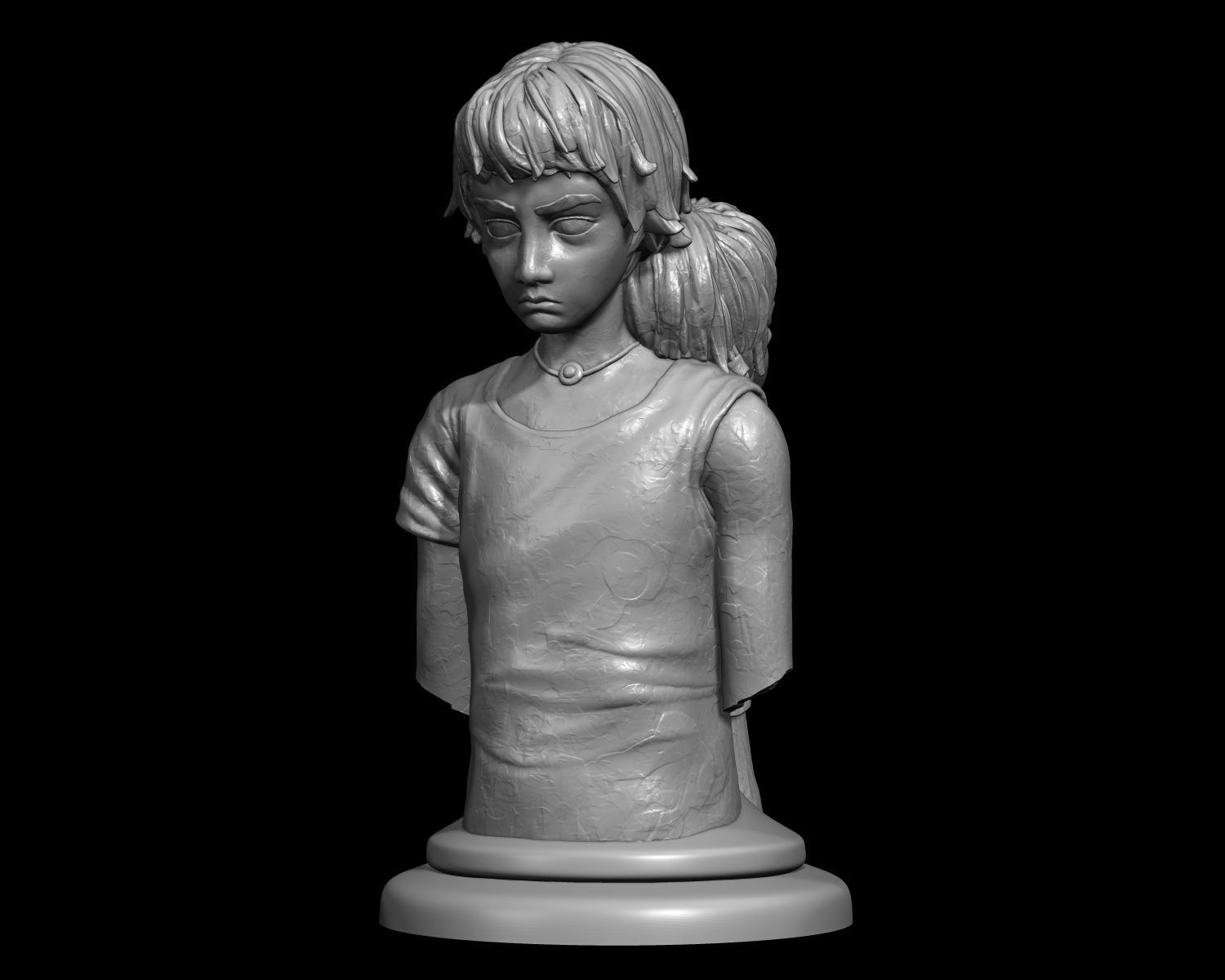 Arcane Vi and Powder Sculpture 3D print model_7