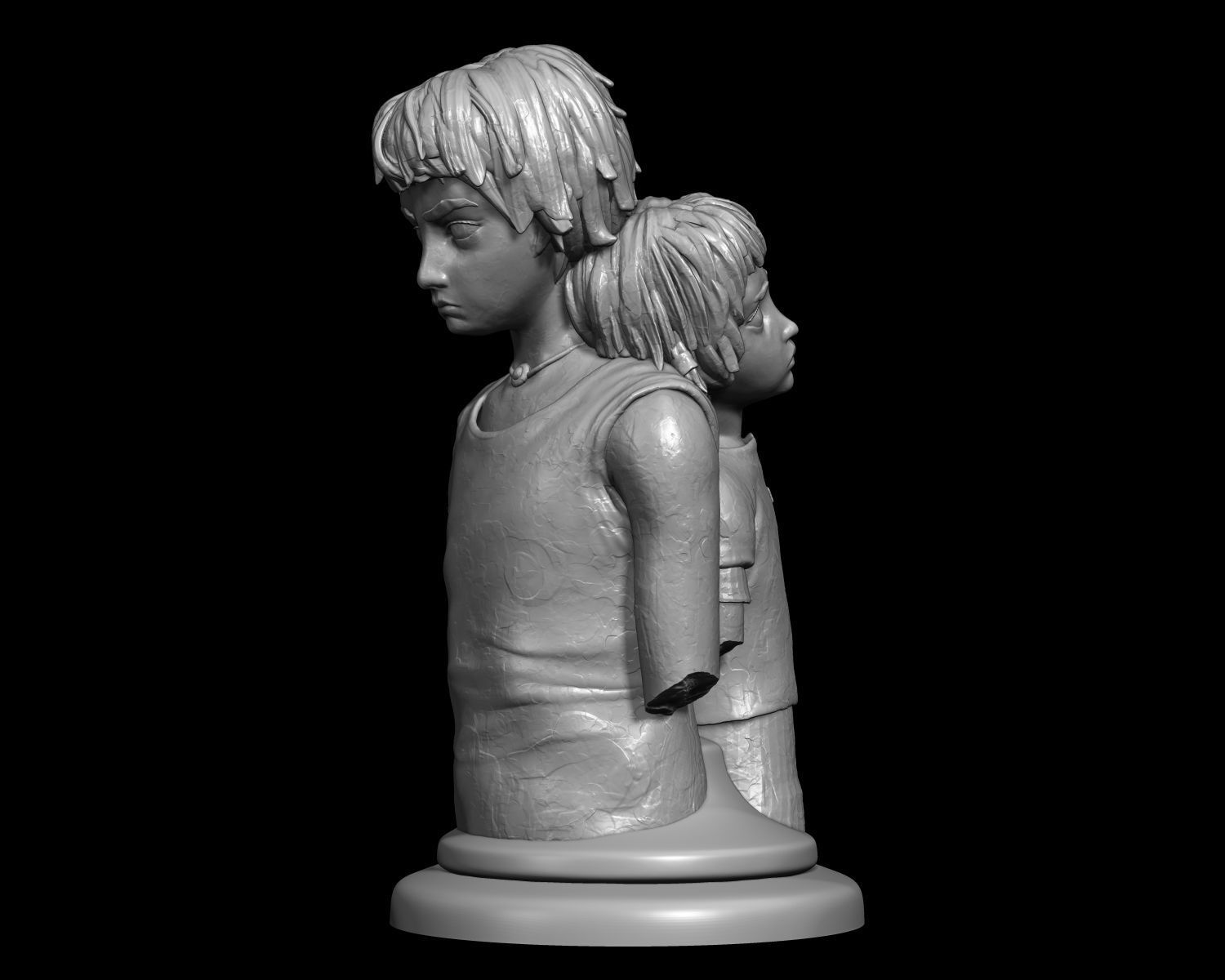 Arcane Vi and Powder Sculpture 3D print model_8