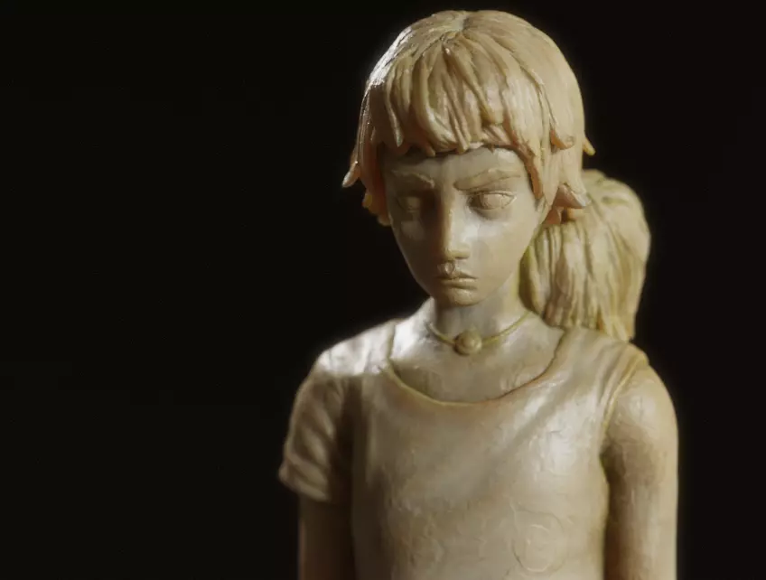 Arcane Vi and Powder Sculpture 3D print model_0