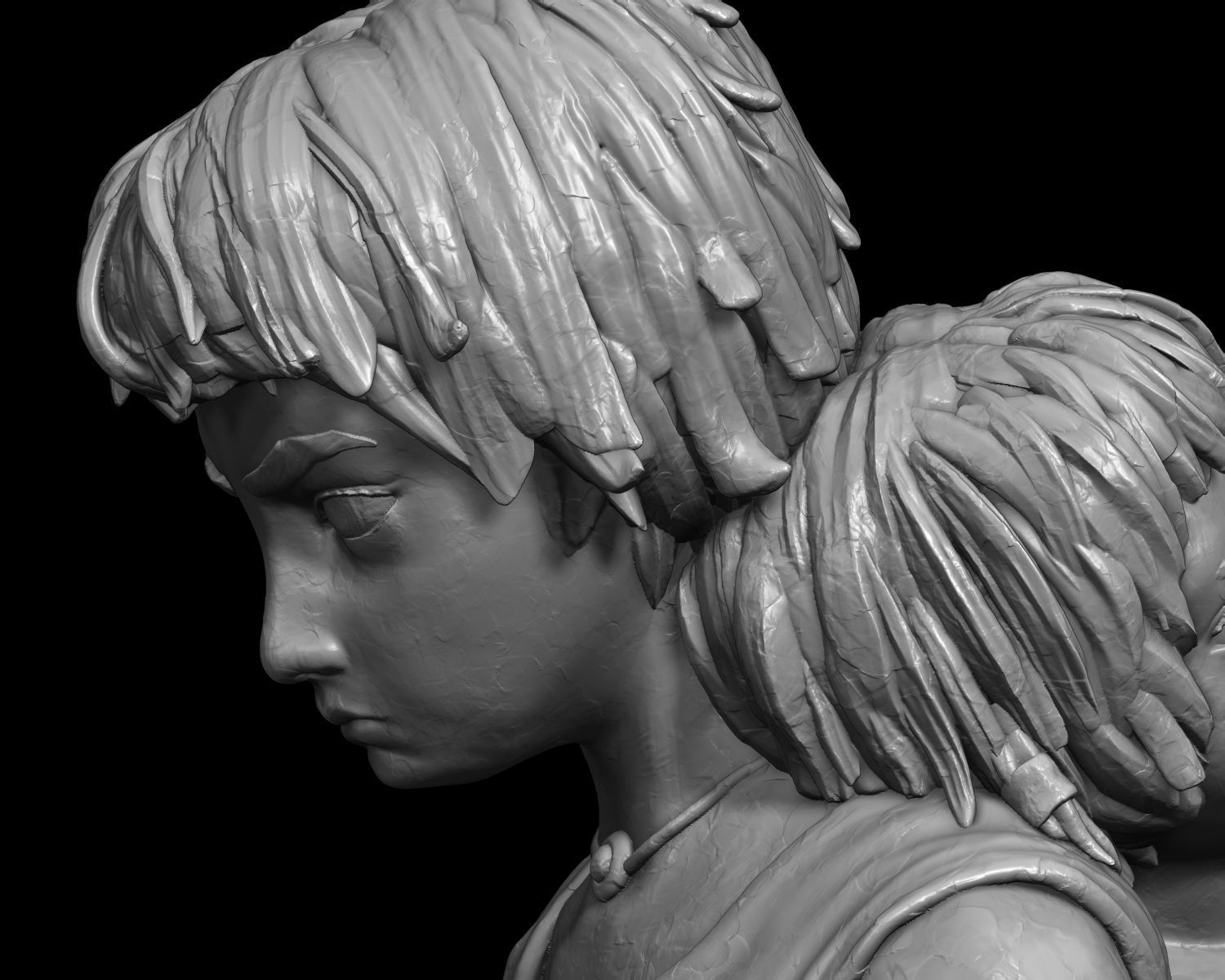 Arcane Vi and Powder Sculpture 3D print model_18