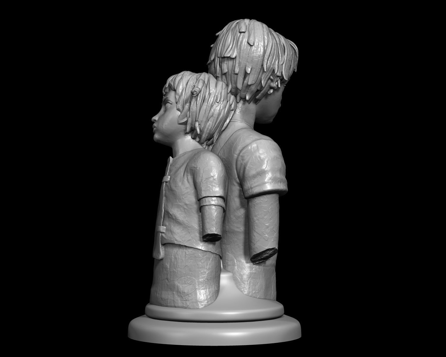 Arcane Vi and Powder Sculpture 3D print model_12