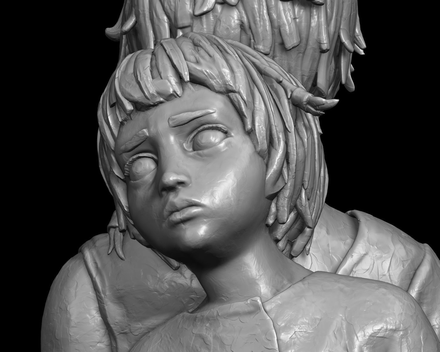 Arcane Vi and Powder Sculpture 3D print model_19