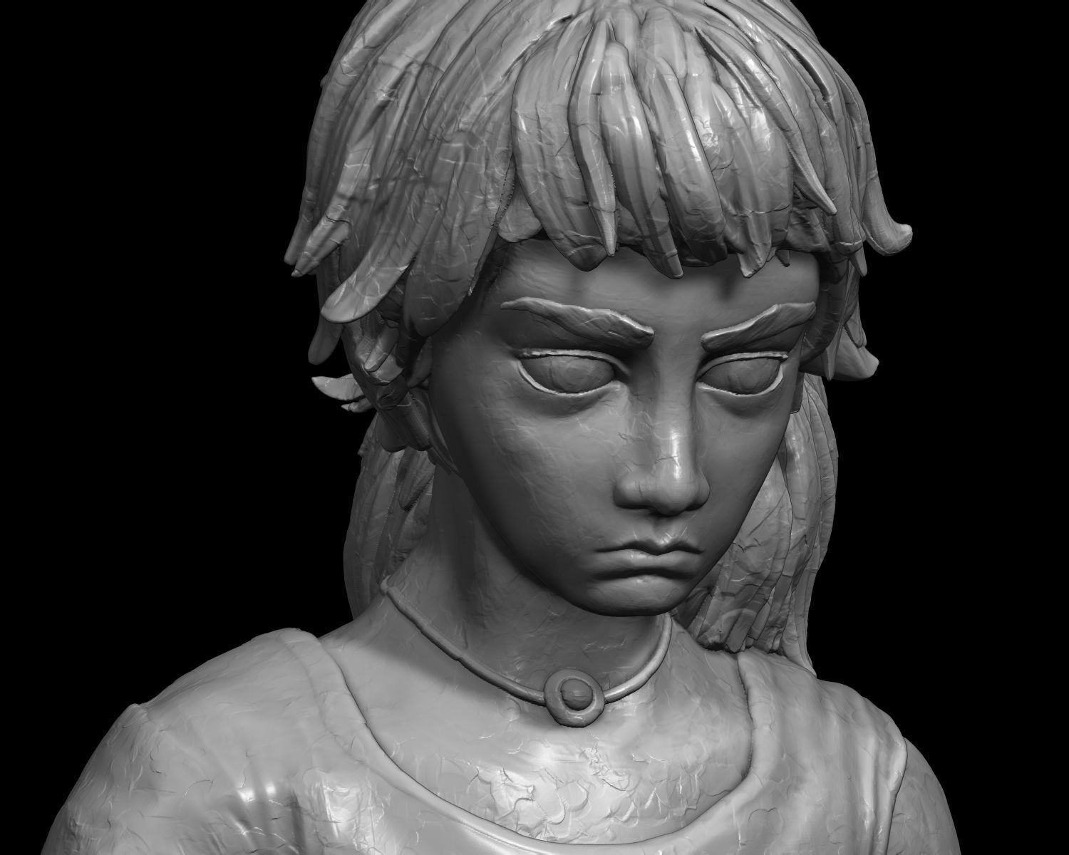 Arcane Vi and Powder Sculpture 3D print model_16