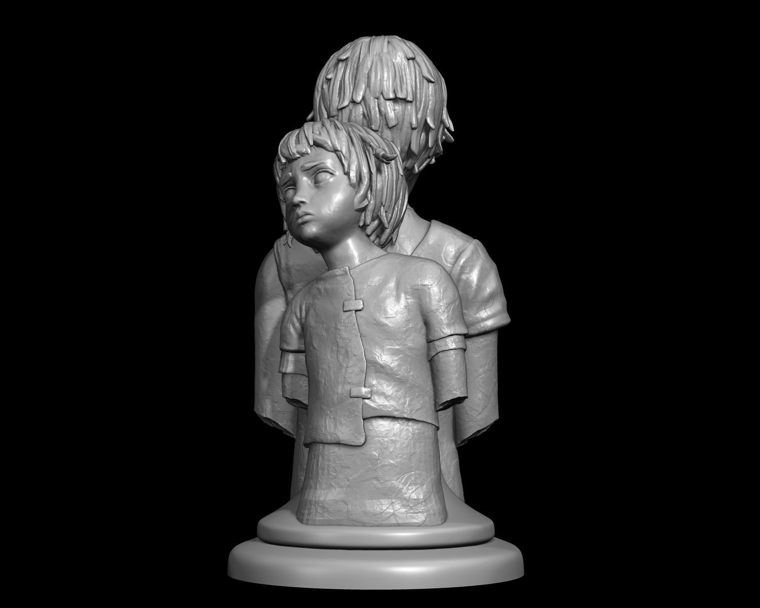 Arcane Vi and Powder Sculpture 3D print model_11
