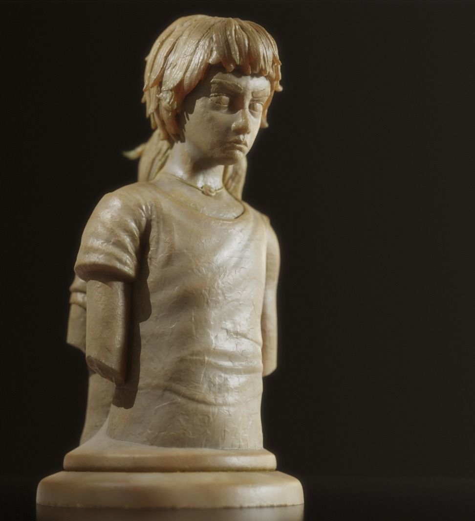 Arcane Vi and Powder Sculpture 3D print model_3