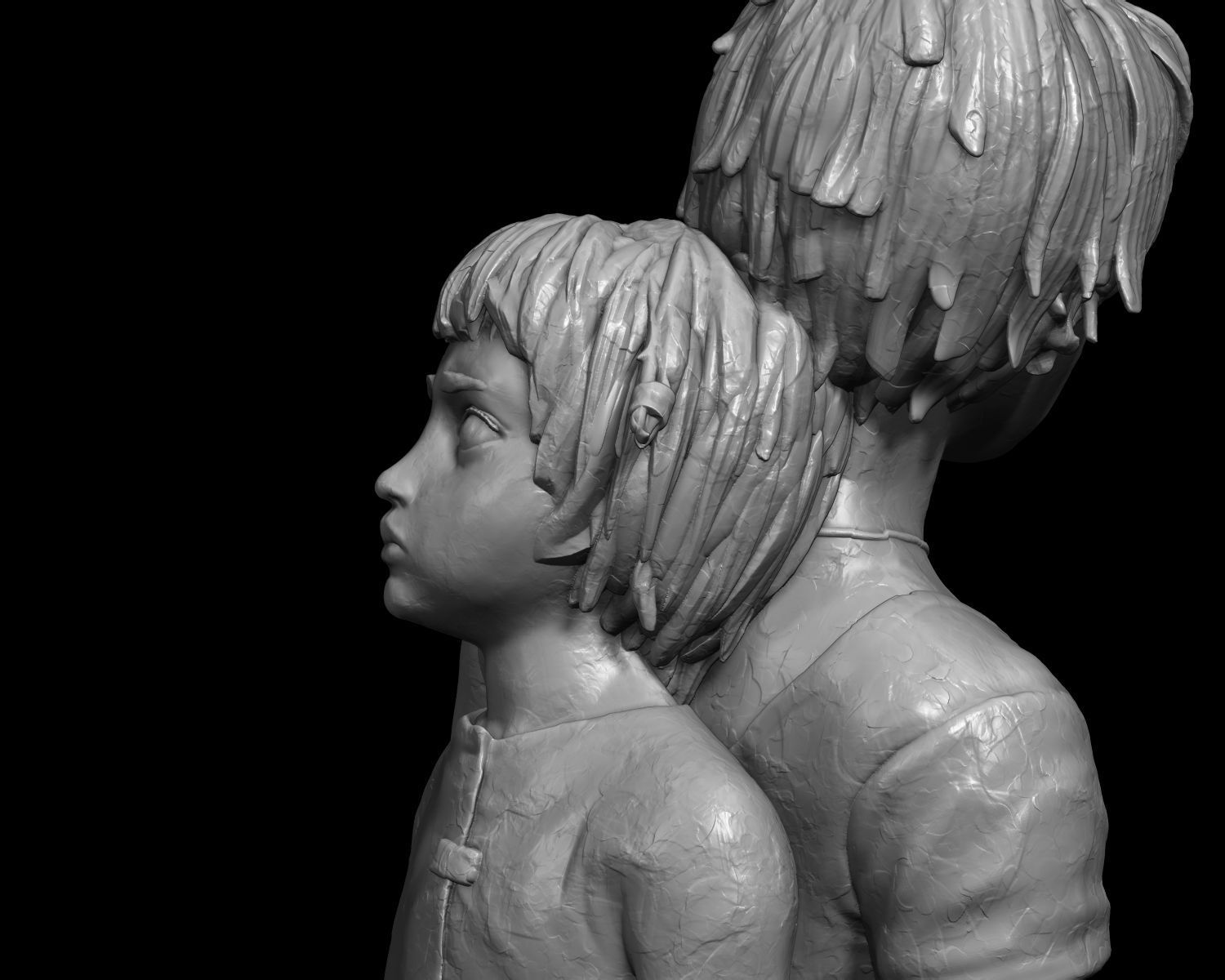 Arcane Vi and Powder Sculpture 3D print model_20