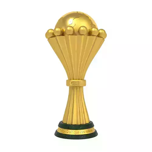 Africa Cup Of Nations Trophy CAF Champions 3D model
