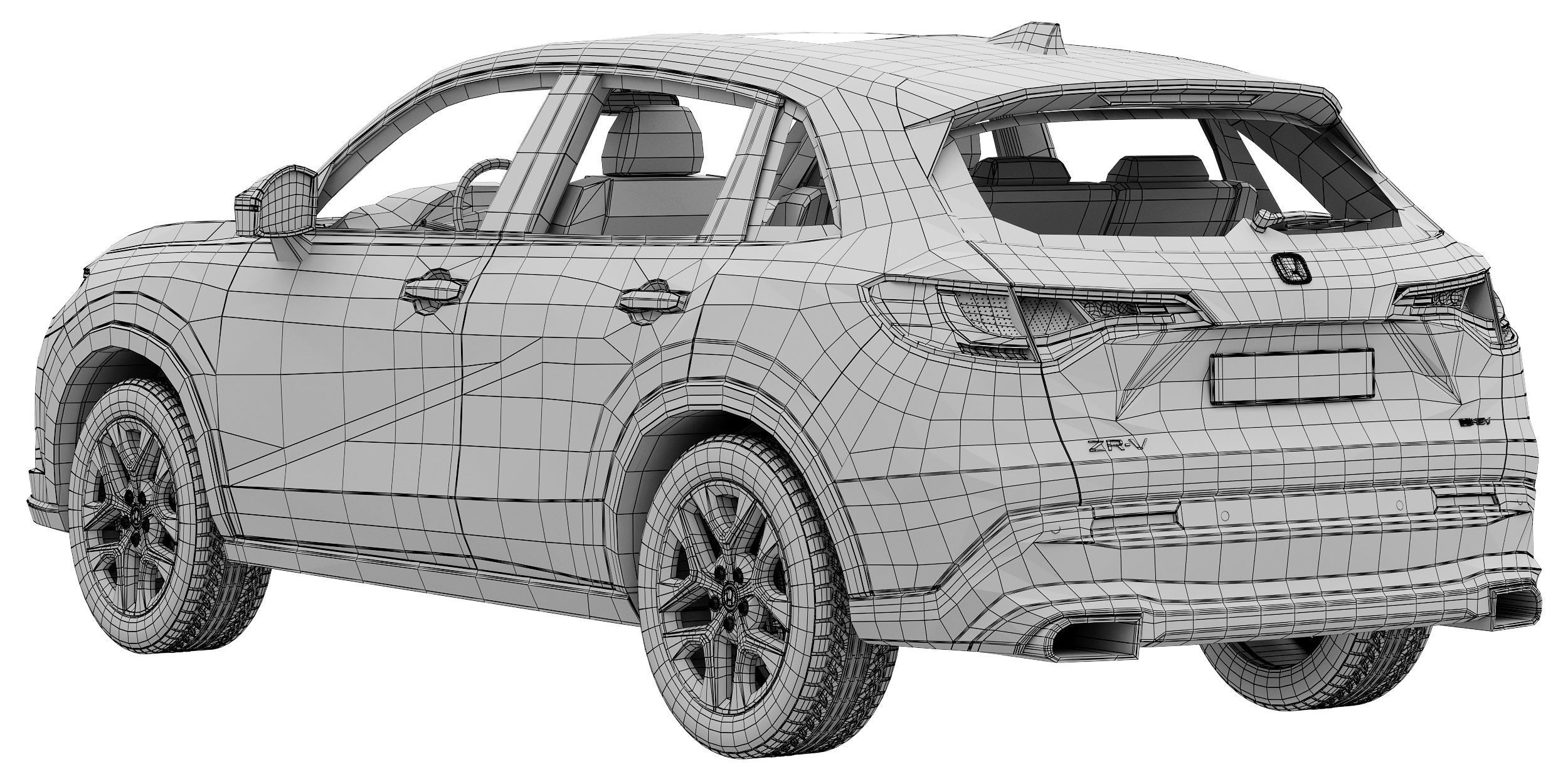 Honda ZR-V  3D model_15