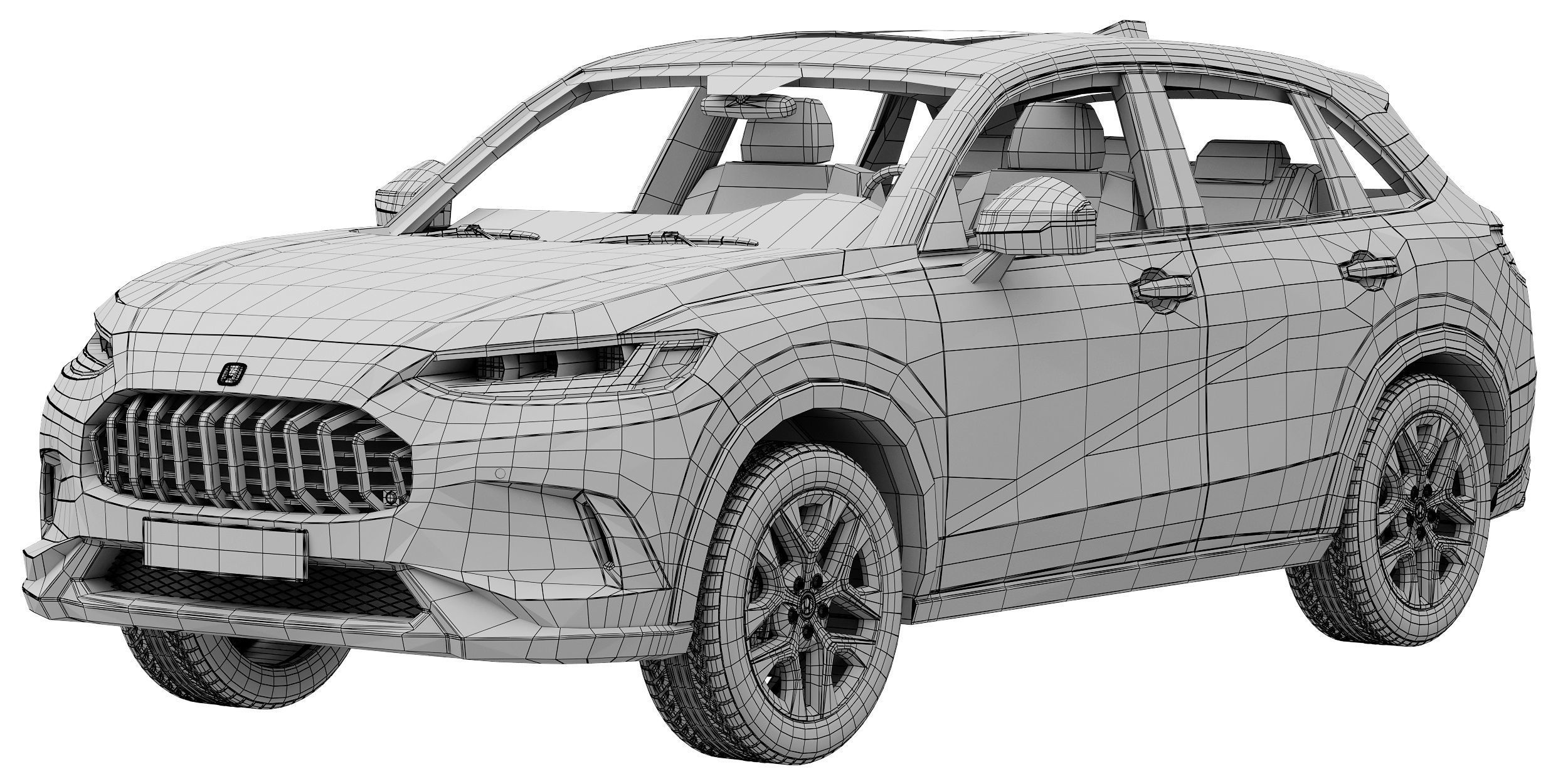 Honda ZR-V  3D model_13