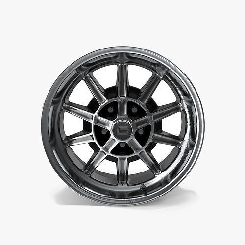 Legendary Wheel Co GT7 Alloy Wheel 3D model 3