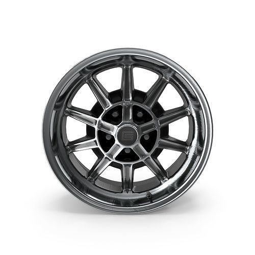 Legendary Wheel Co GT7 Alloy Wheel 3D model 5