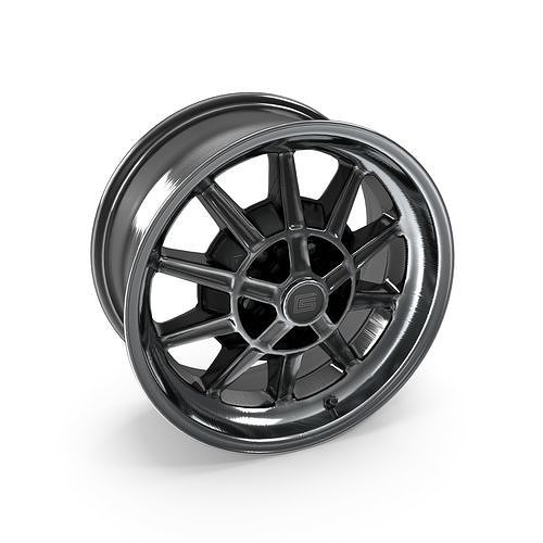 Legendary Wheel Co GT7 Alloy Wheel 3D model 4