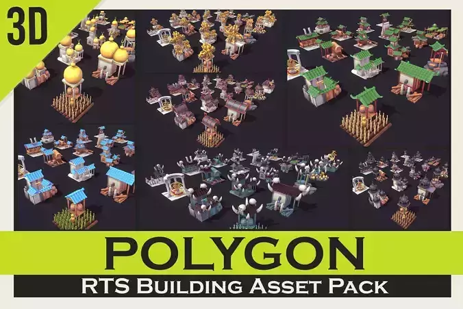 RTS Building Asset Pack