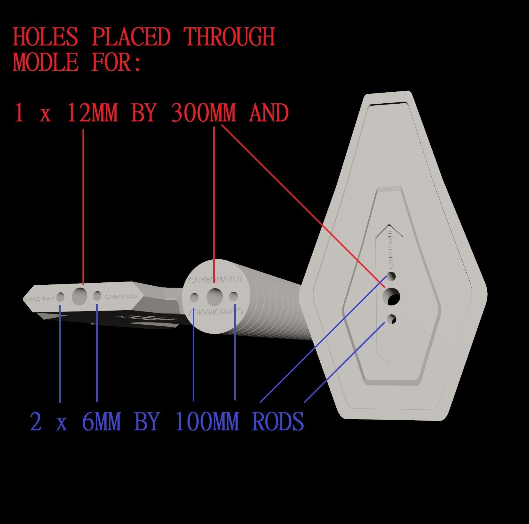 INVERTED SPEAR OF HEAVEN ANIME MANGA VERSIONS JUJUTSU KAISEN-STL 3D print model_10