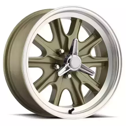 Legendary Wheel Co HB45 Alloy Wheel 17x8 Gold Haze Machined