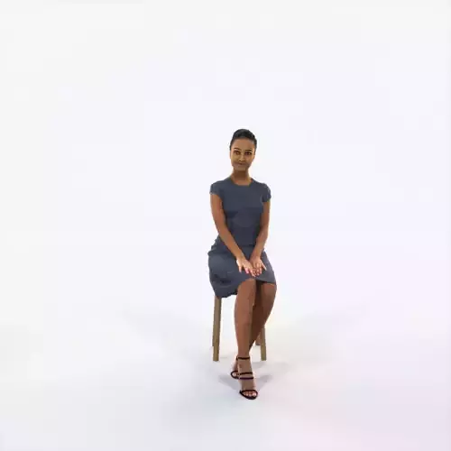 May 07C Listening Sitting Event Elegant Woman