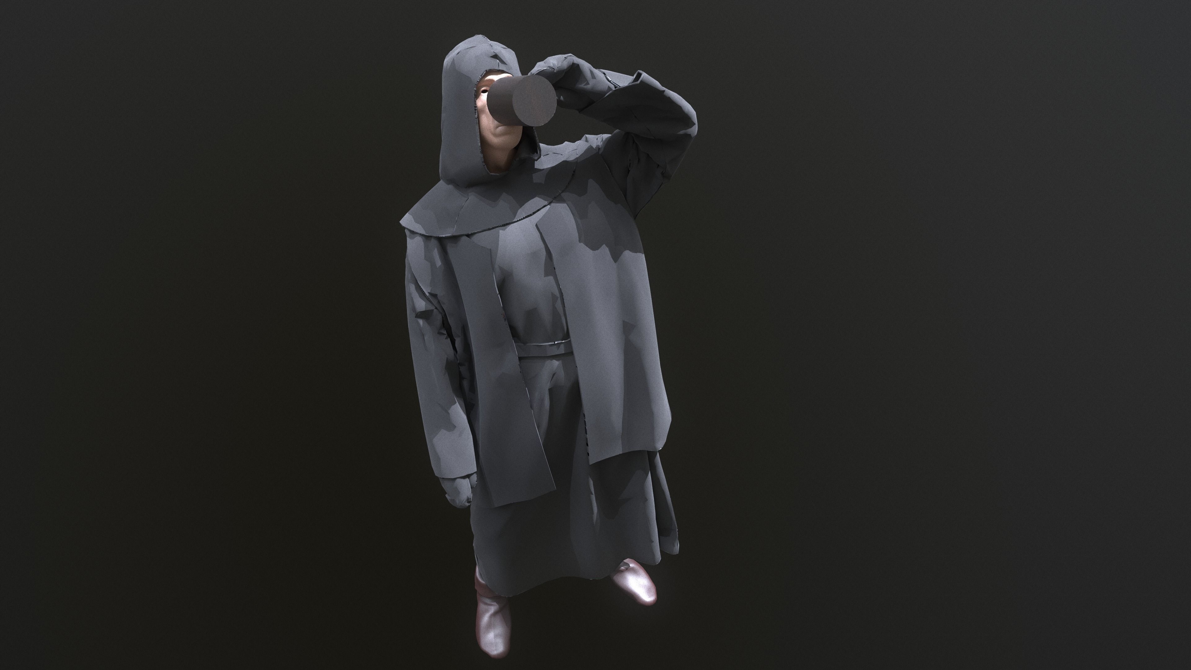 Tankard Tales The Thirsty Medieval Adventurer Low-poly 3D model_3