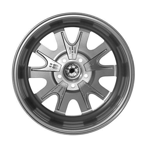 Legendary Wheel Co HB45 Alloy Wheel 17x8 Charcoal Machined C 3D model 4