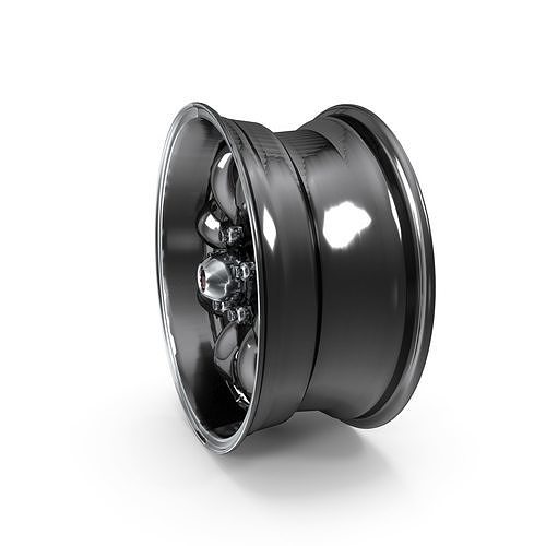 Legendary Wheel Co Minilite LW80 Charcoal 3D model 6