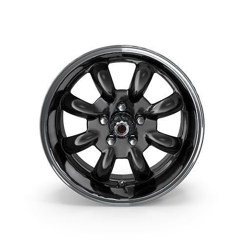 Legendary Wheel Co Minilite LW80 Charcoal 3D model 3