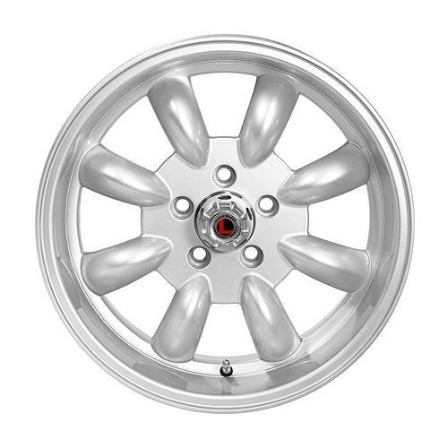 Legendary Wheel Co Minilite LW80 Silver 3D model 2