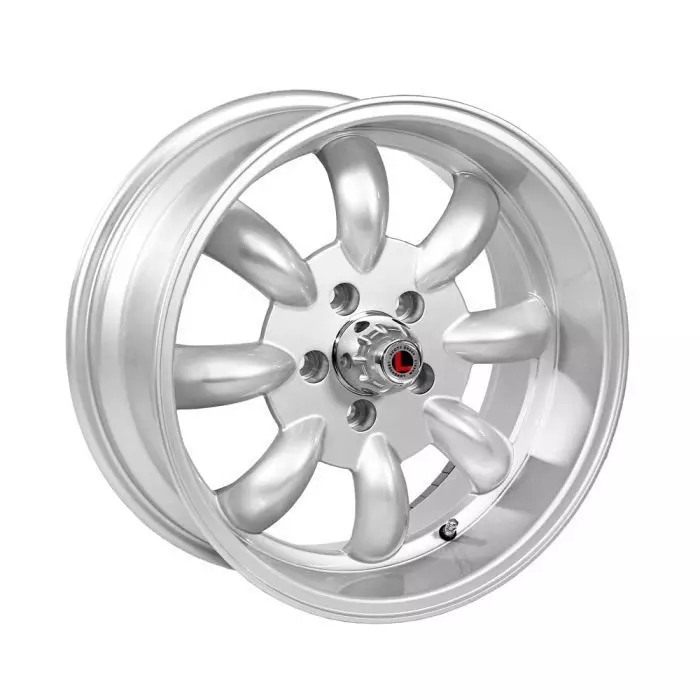 Legendary Wheel Co Minilite LW80 Silver 3D model_0