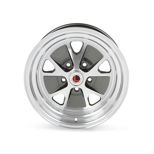 Legendary Wheel Co Styled Alloy Wheel Cahrcoal Machined 3D model 3