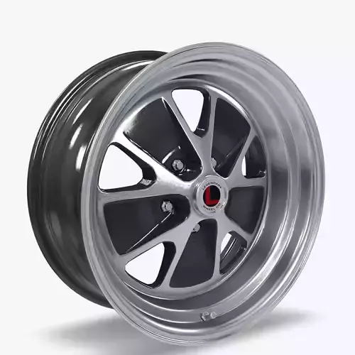 Legendary Wheel Co Styled Alloy Wheel Cahrcoal Machined