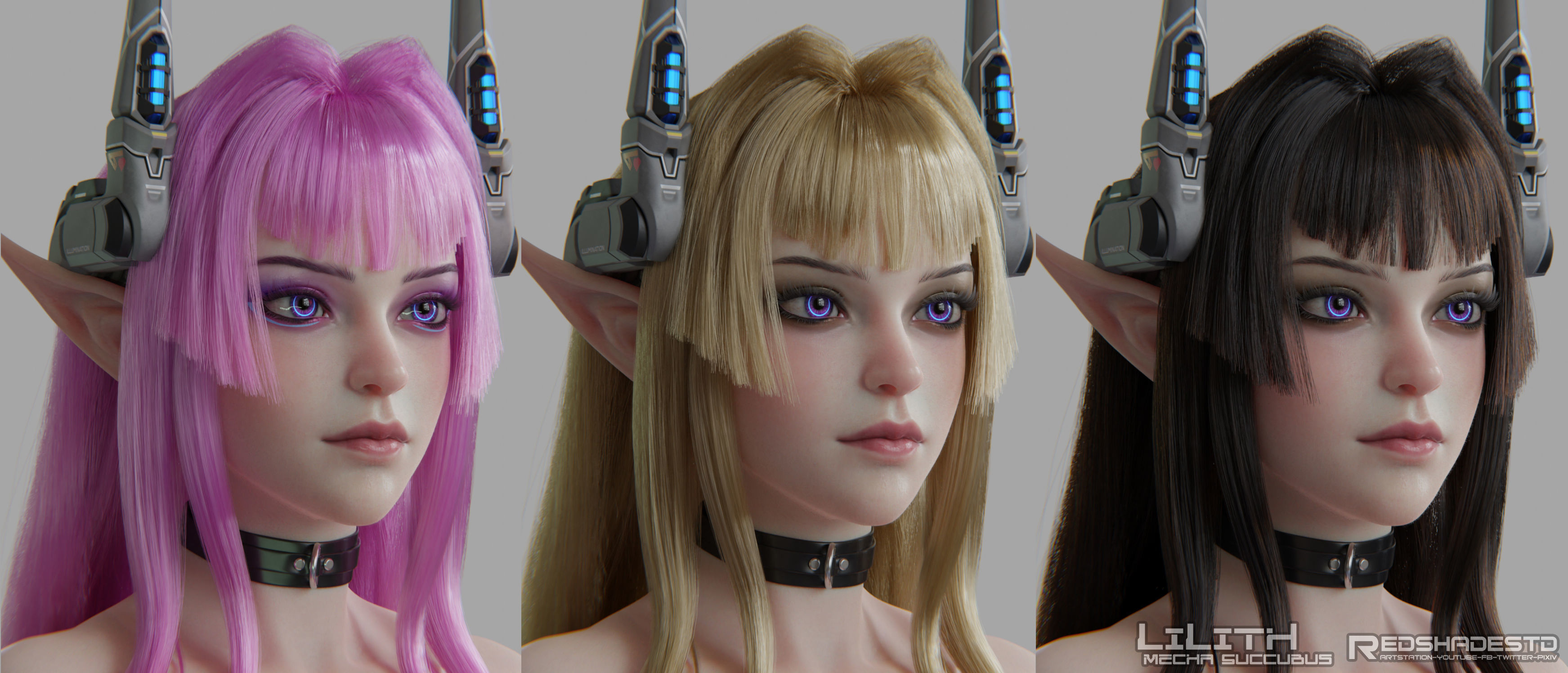 Lilith - Mecha Succubus Human Form Project Files 3D model_22
