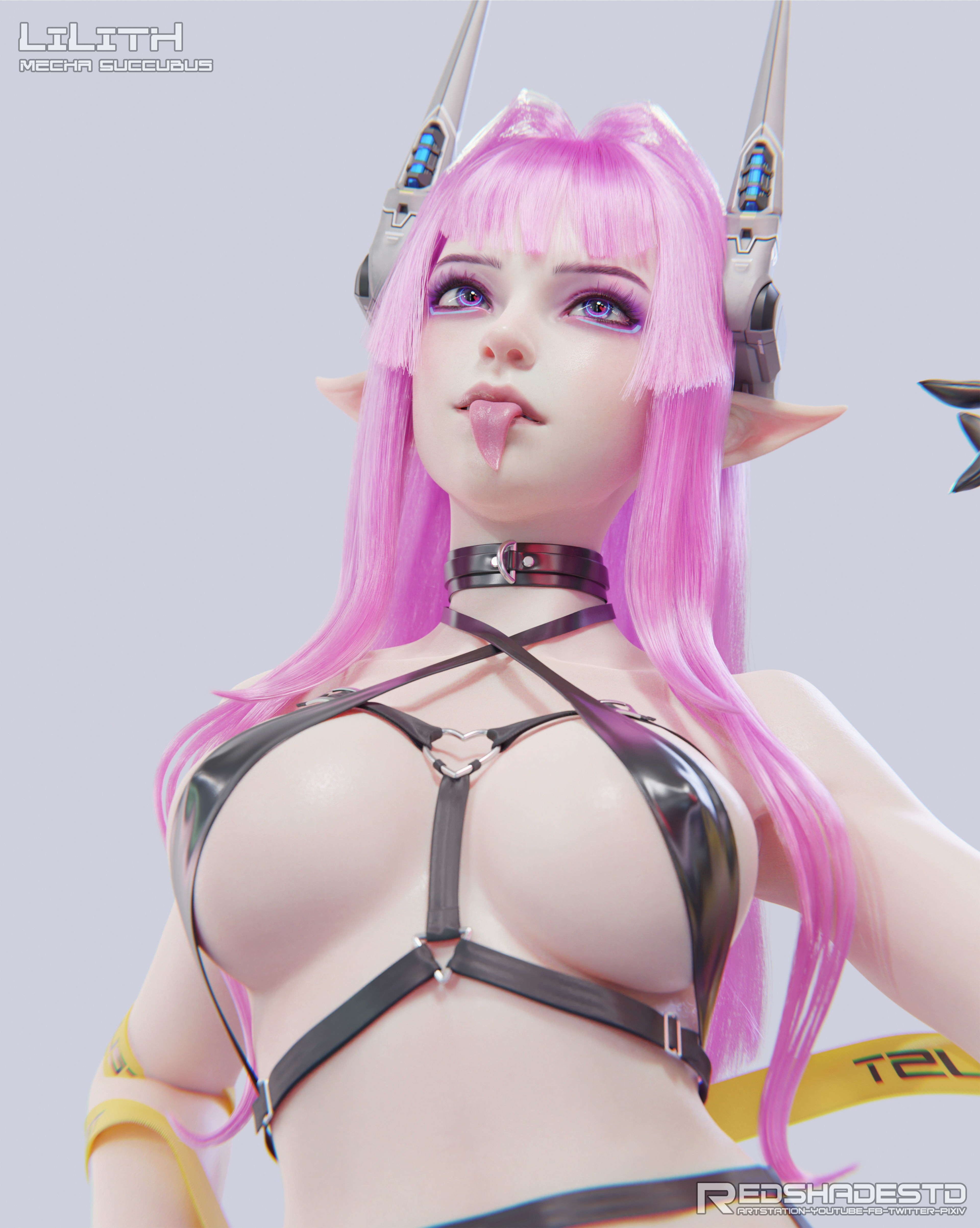 Lilith - Mecha Succubus Human Form Project Files 3D model_6