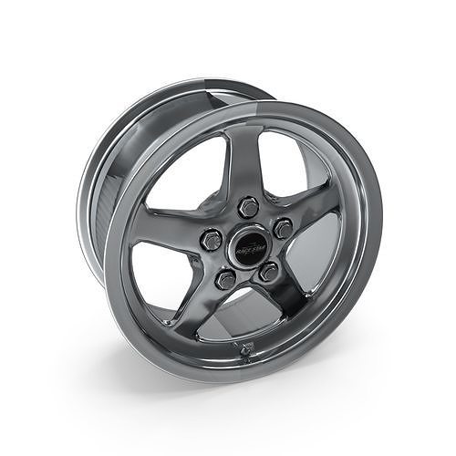 Race Star Industries Wheel Drag Star Polished 3D model 4