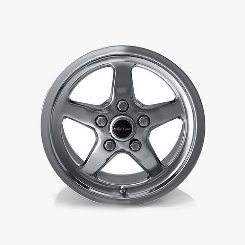 Race Star Industries Wheel Drag Star Polished 3D model 3