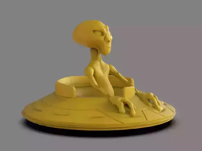 Alien and Ufo Phone holder