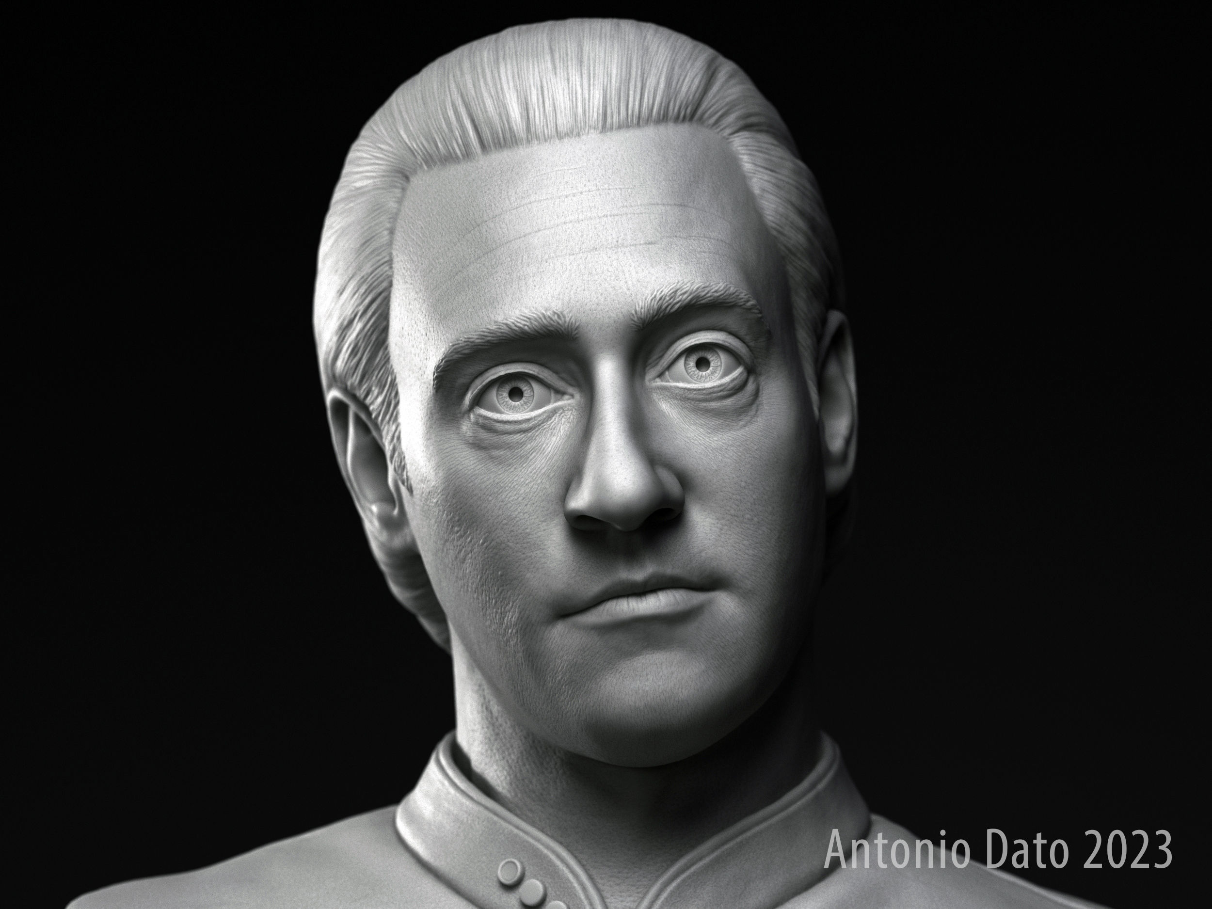 Picard Data and La Forge 3D Model Collection_9