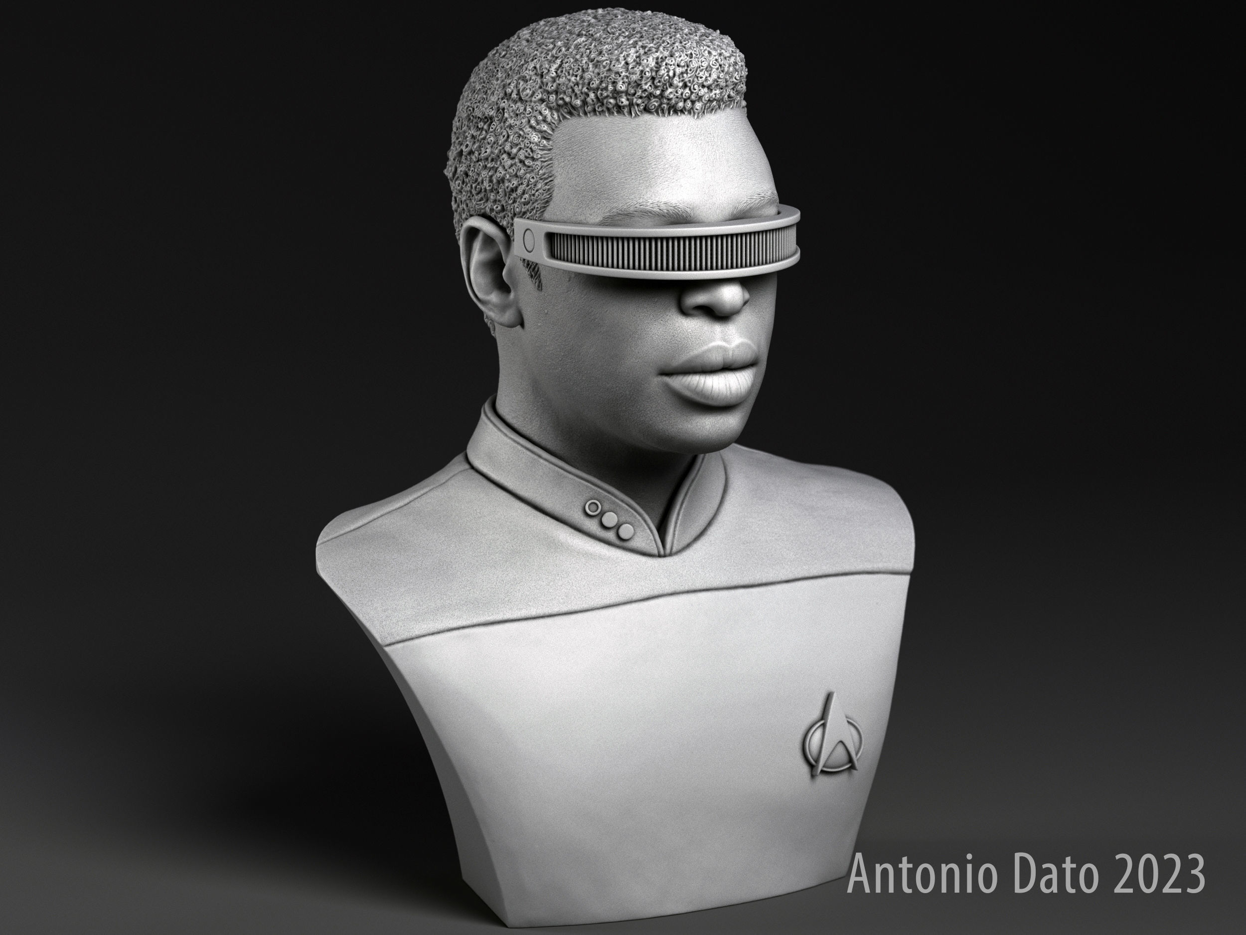 Picard Data and La Forge 3D Model Collection_16