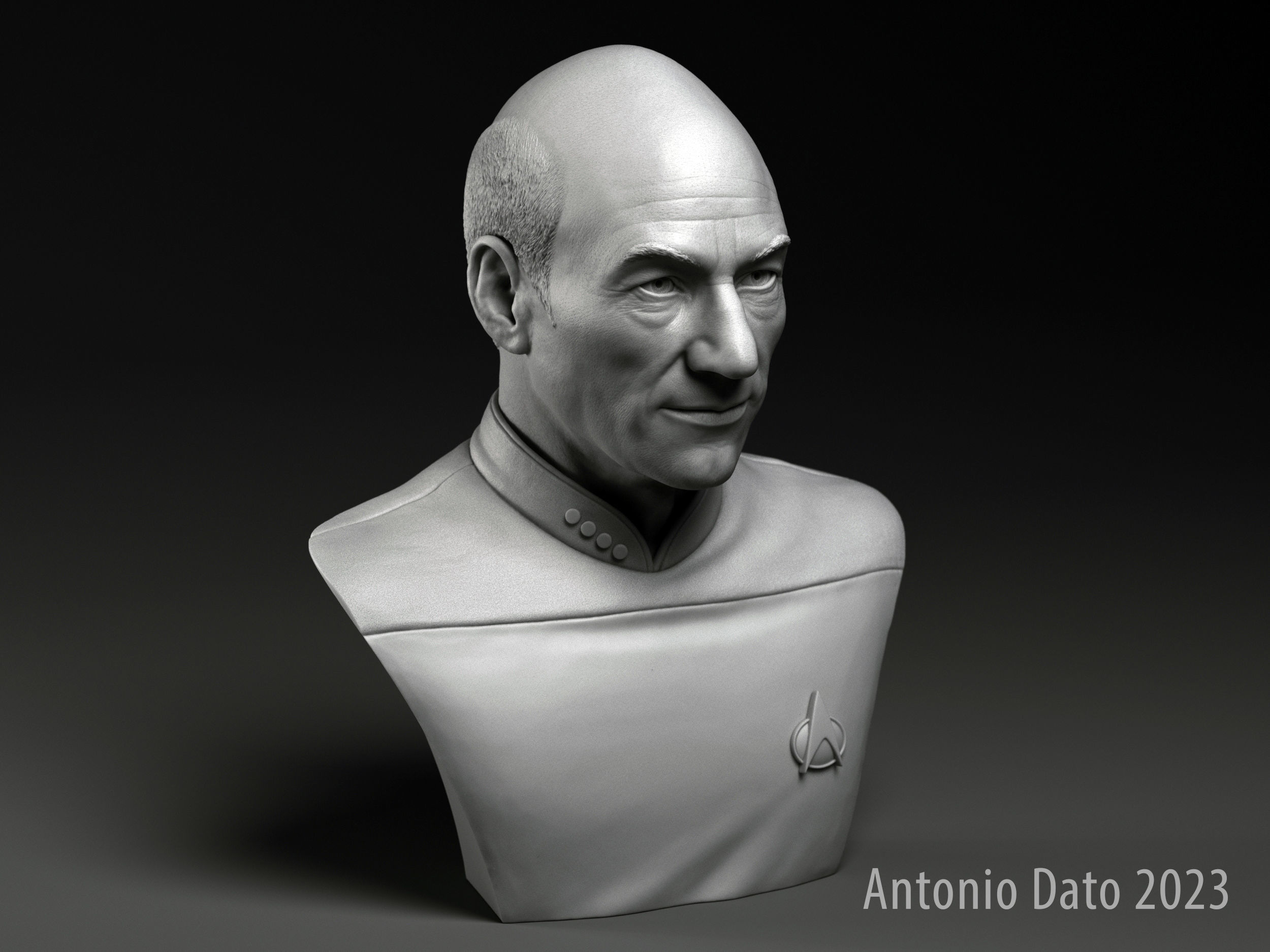 Picard Data and La Forge 3D Model Collection_14