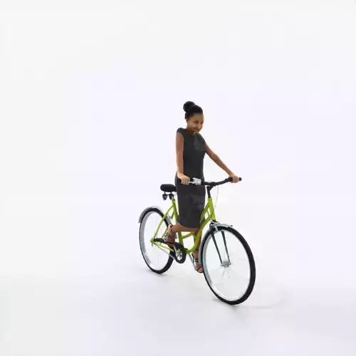 May 28L bicycle bike African American Event Elegant Woman