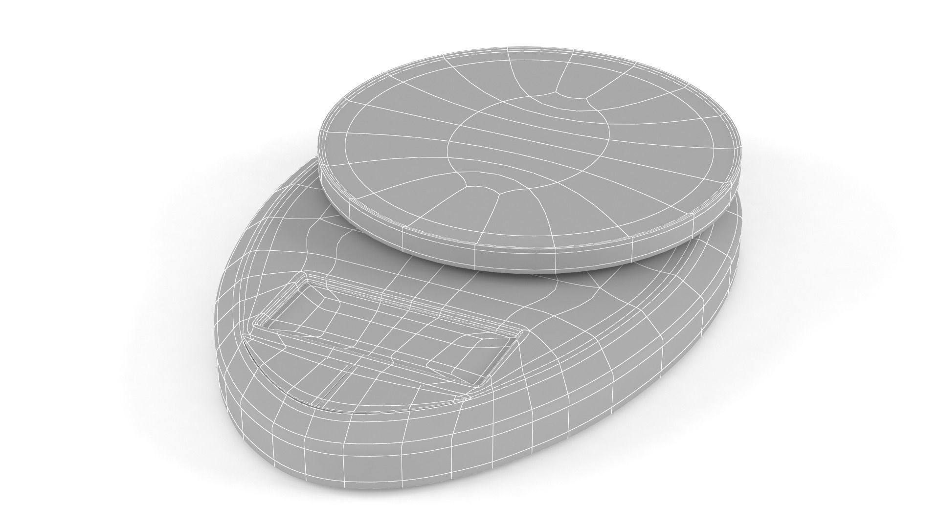 Kitchen Scale 3D model_5