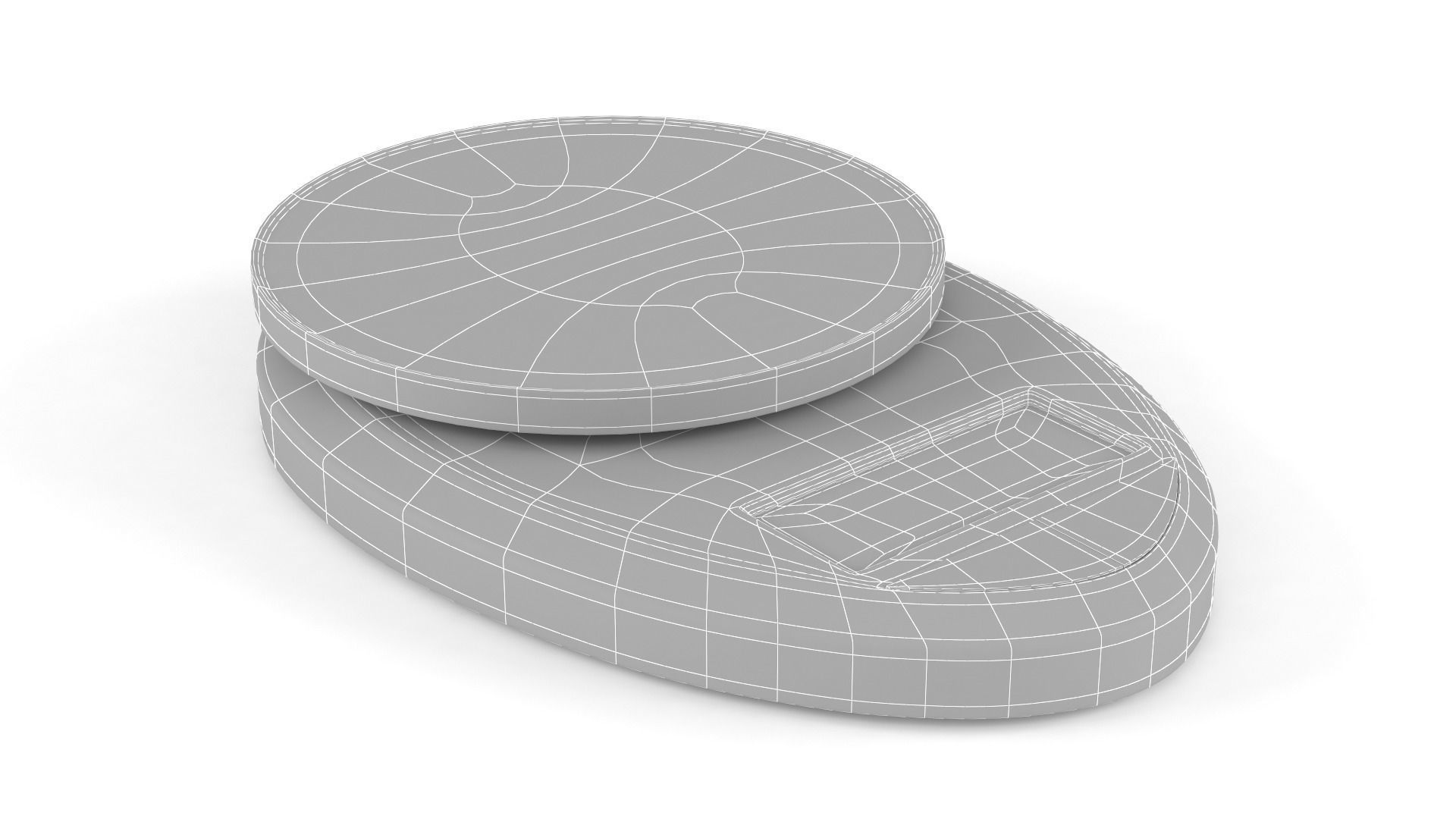 Kitchen Scale 3D model_8
