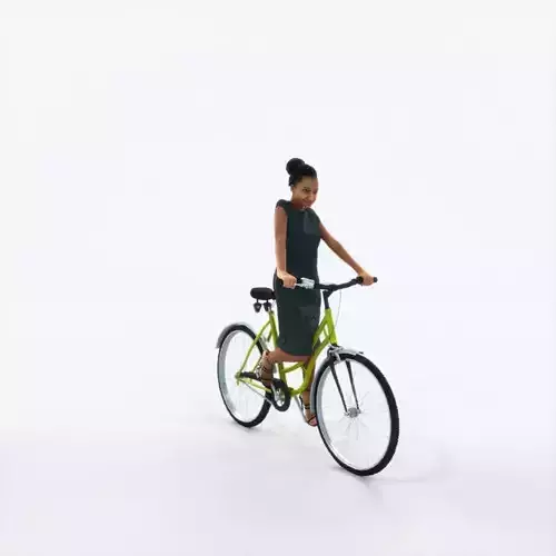 May 28H bicycle bike African American Event Elegant Woman