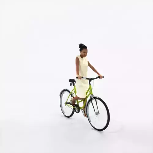 May 28D bicycle bike African American Event Elegant Woman