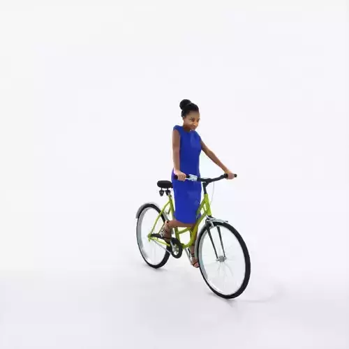 May 28A bicycle bike African American Event Elegant Woman