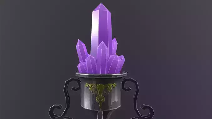 Stylized Candlestick Crystal PBR