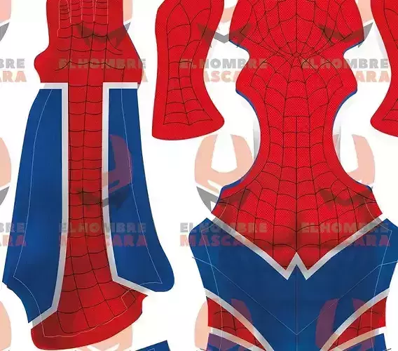 PATTERN SPIDERMAN SPIDER PUNK