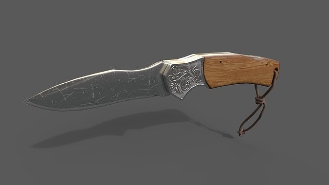 Knife Free 3D model