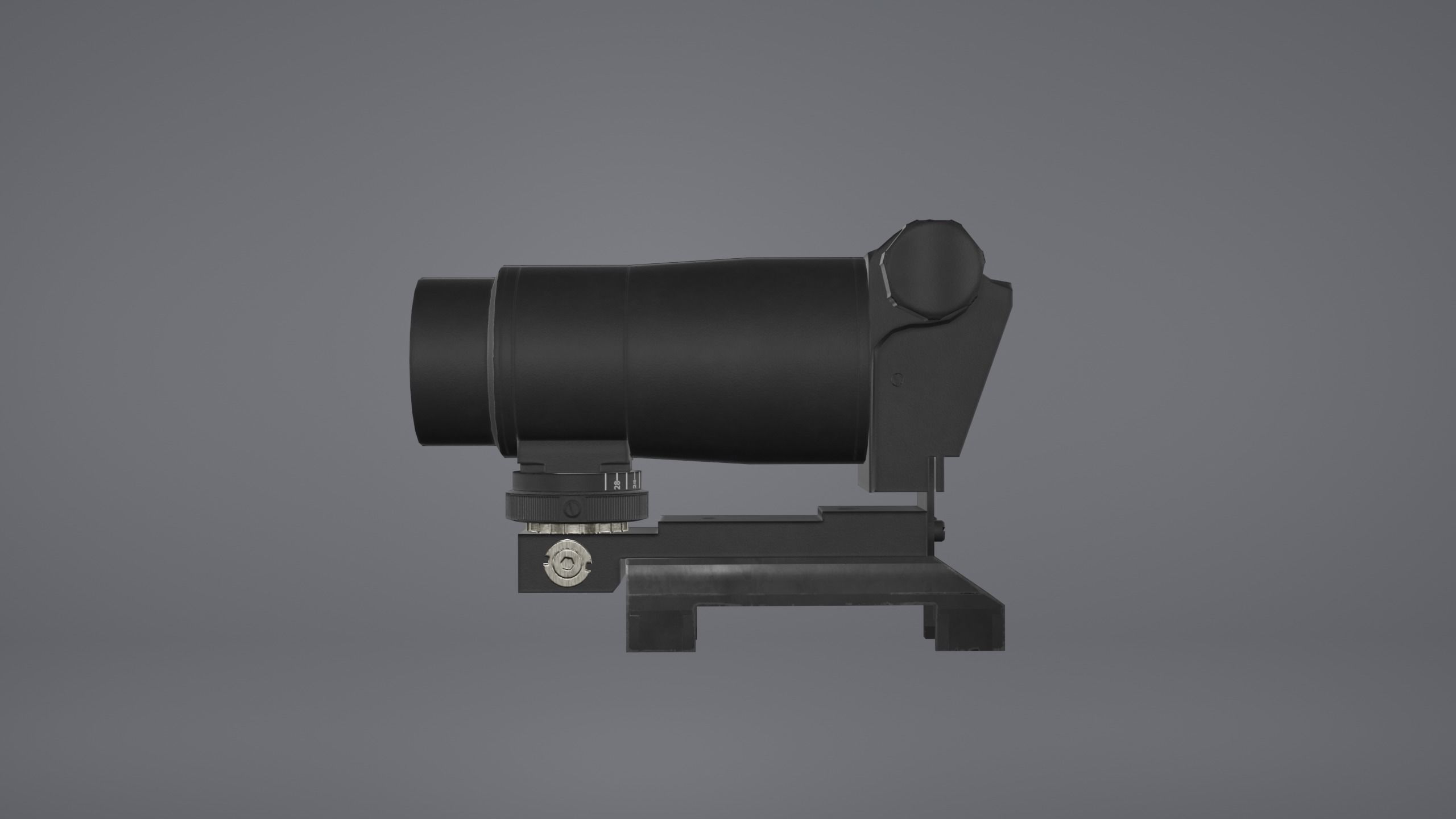PK-AS Russian Optic Low-poly 3D model_4