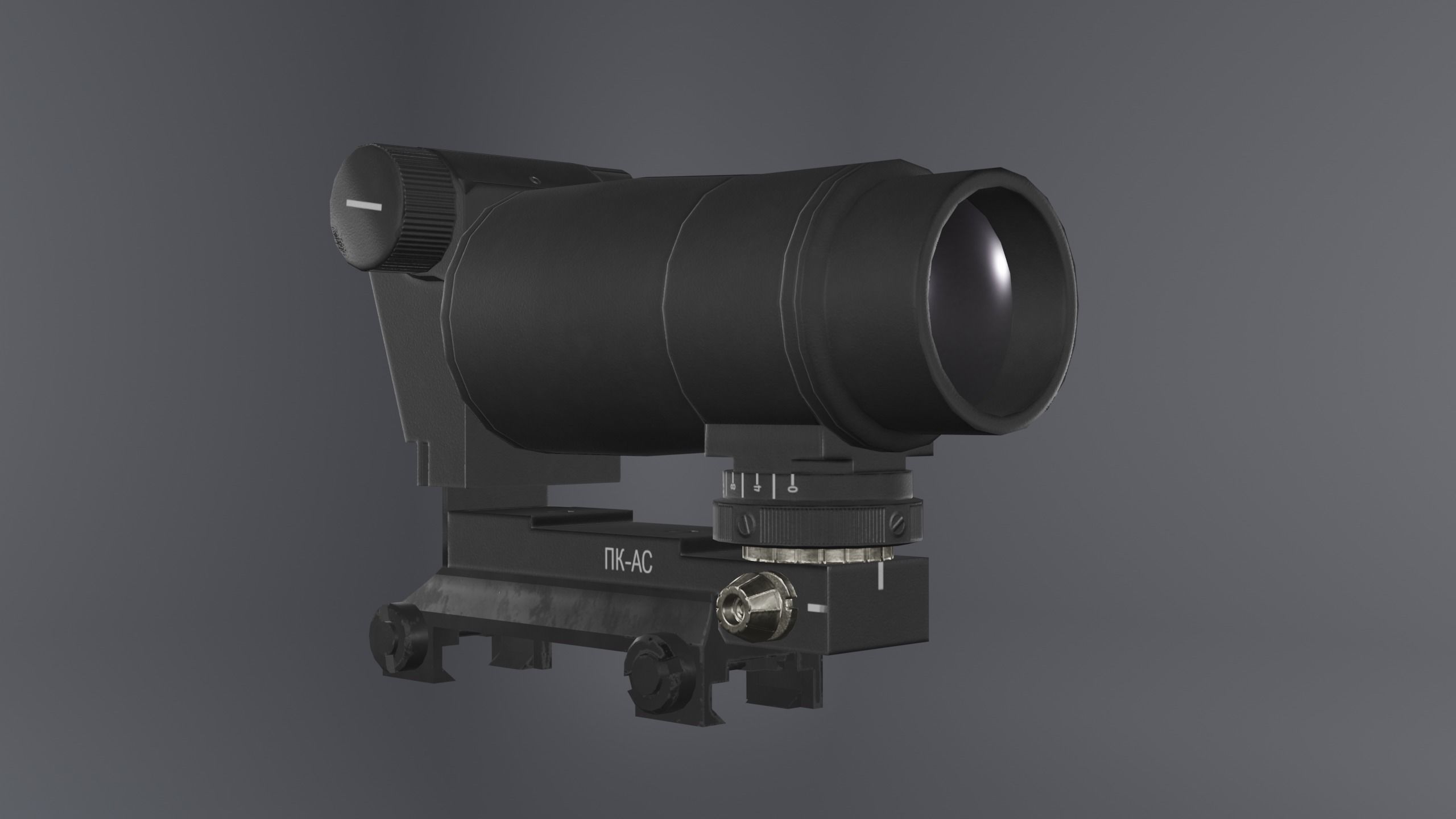 PK-AS Russian Optic Low-poly 3D model_2