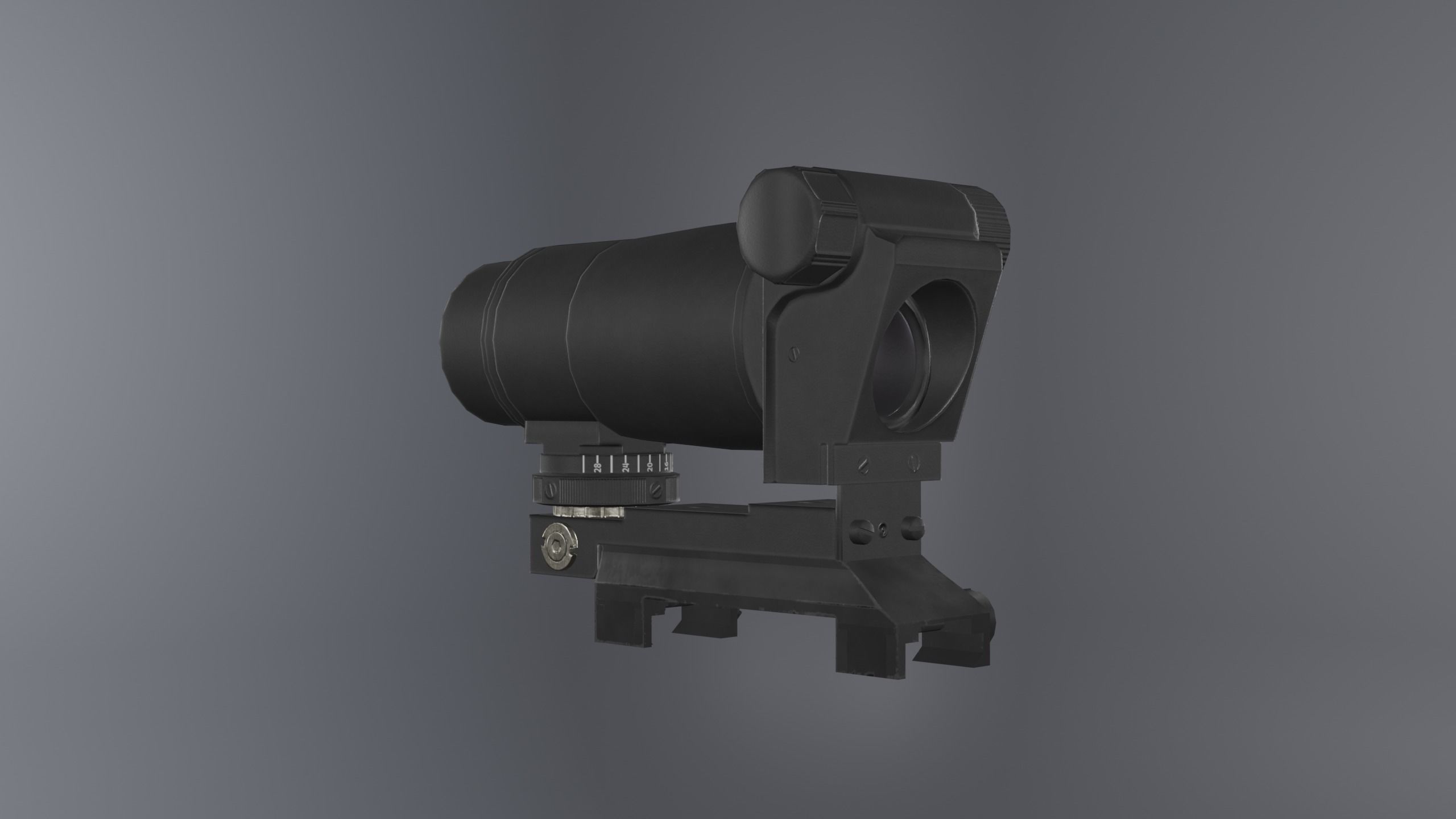 PK-AS Russian Optic Low-poly 3D model_5